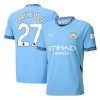 Camiseta de fútbol Manchester City Matheus Nunes 27 Primera Equipación 2024-25 - Hombre